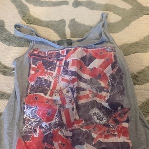 Grey Alexander McQueen shirt